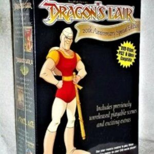 Dragon's Lair 20th Anniversary Special Edition DVD Games ~ PS2 & Xbox Compatible